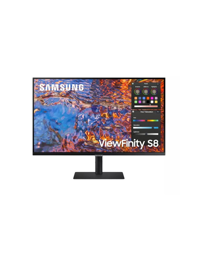 Monitor LED SAMSUNG ViewFinity S8 LS32B800PXPXEN, 32", UHD, IPS, USB-C, HDR, 60Hz, 5 ms, Black
