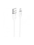 Cablu de date si incarcare BLUE Power 314533, USB-A - microUSB, 18W, 2m, Alb