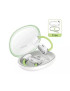 Căști wireless BASEUS Eli Sport 1 Bluetooth 5.3 White/Green