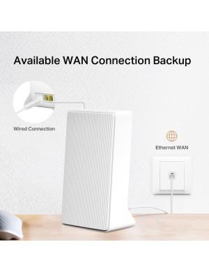 Router wireless MERCUSYS MB112-4G, 4G LTE, 802.11b/g/n, 300 Mbps, Alb