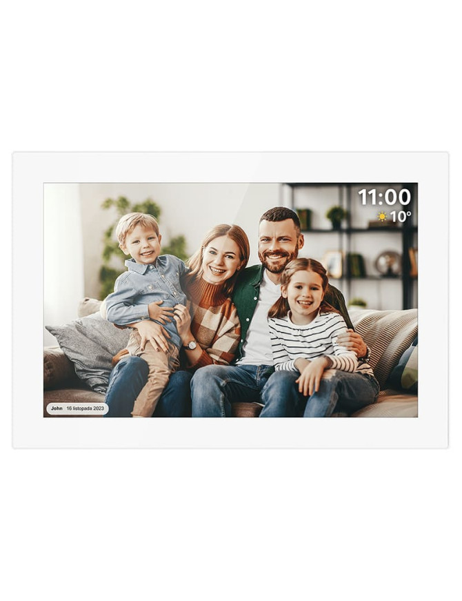 Rama Foto Digitala KRUGER & MATZ KM1100W, Ecran 10.1'' / IPS, Sistem de operare Android 6.1, White