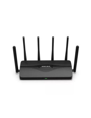 Router Wireless MERCUSYS MR47BE, Tri-Band, Wi-Fi 7, 2.4/6 GHz, 574 + 5760 Mbps, Black