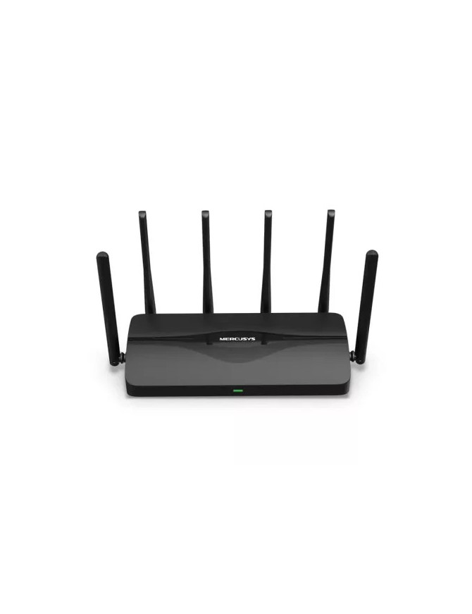 Router Wireless MERCUSYS MR47BE, Tri-Band, Wi-Fi 7, 2.4/6 GHz, 574 + 5760 Mbps, Black