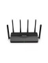 Router Wireless MERCUSYS MR47BE, Tri-Band, Wi-Fi 7, 2.4/6 GHz, 574 + 5760 Mbps, Black