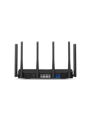 Router Wireless MERCUSYS MR47BE, Tri-Band, Wi-Fi 7, 2.4/6 GHz, 574 + 5760 Mbps, Black