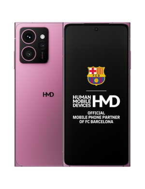 Telefon mobil HMD Skyline, Dual SIM, 256GB, 12GB RAM, 5G, Neon Pink