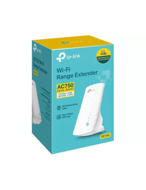 Range Extender TP-LINK RE190, Dual Band 300 + 433 Mbps, alb
