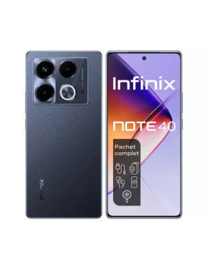 Telefon INFINIX Note 40, 256GB, 8GB RAM, Obsidian Black