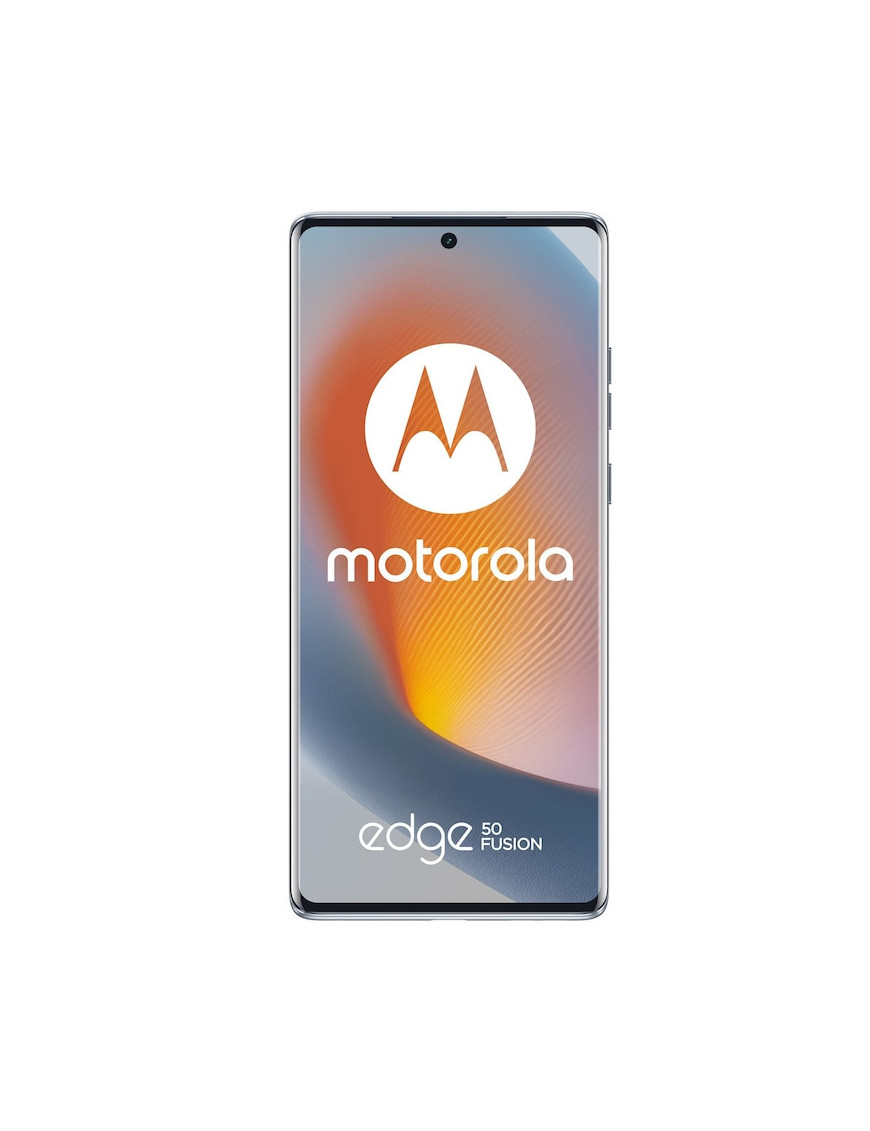 Telefon MOTOROLA Edge 50 Fusion, Dual SIM, 256GB, 8GB, 5G, Marshmallow Blue