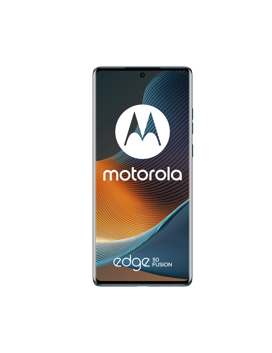 Telefon Motorola Edge 50 Fusion, Dual SIM, 256GB, 8GB, 5G, Forest Blue