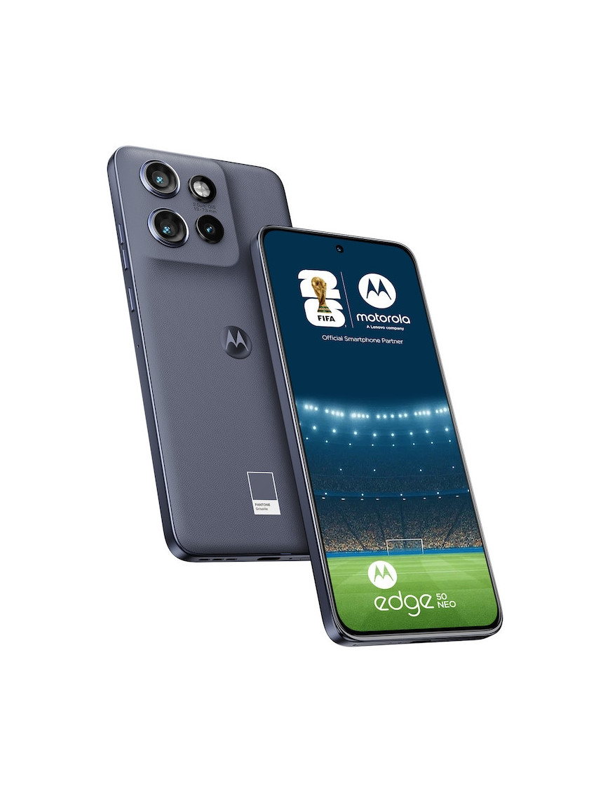 Telefon Motorola Edge 50 Neo, Dual SIM, 512GB, 12GB RAM, 5G, Pantone Grisaille