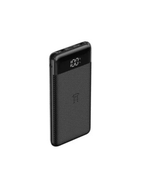 PowerBank VEGER L11 W1087, 10000 mAh, 2 x USB, USB Type-C, Black
