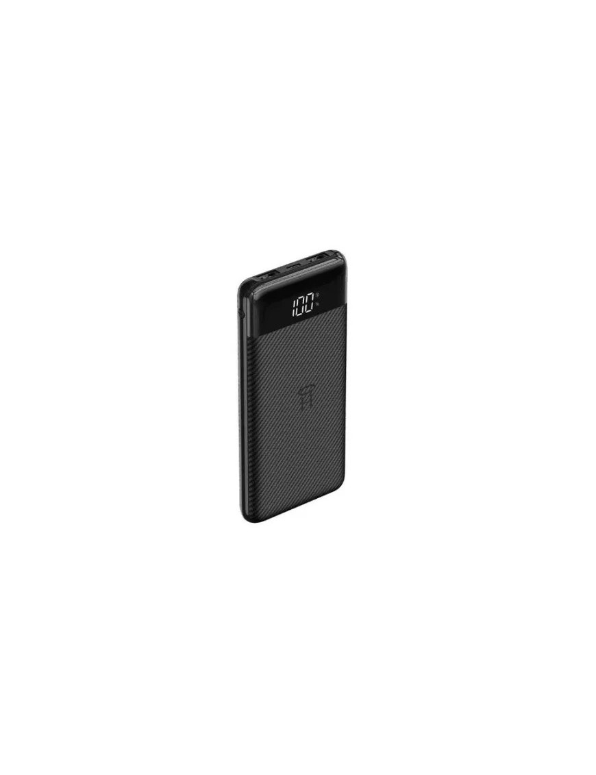 PowerBank VEGER L11 W1087, 10000 mAh, 2 x USB, USB Type-C, Black