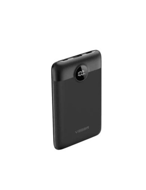 PowerBank VEGER C11 W1170, 10000 mAh, USB Type-A, USB Type-C, Lightning, Black