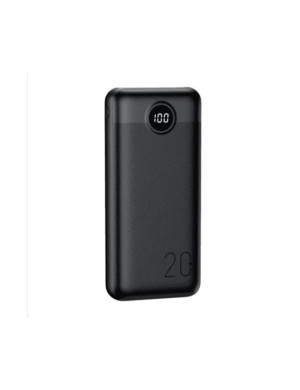 PowerBank VEGER L20S W2039PD, 20000 mAh, 2 x USB, USB Type-C, Black