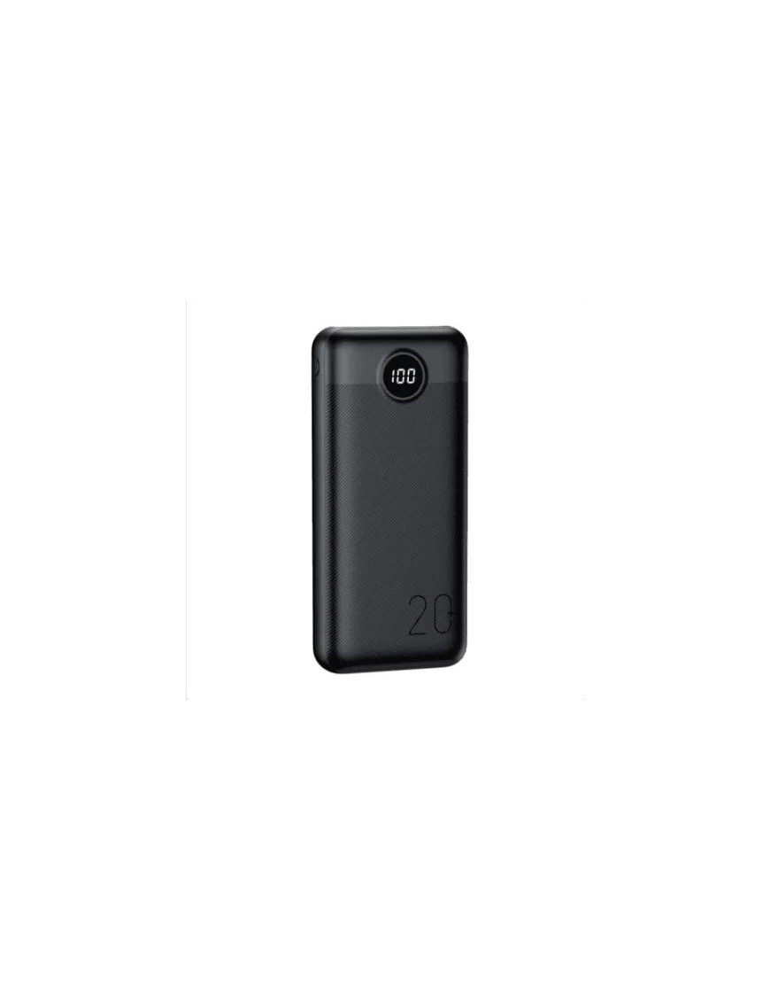 PowerBank VEGER L20S W2039PD, 20000 mAh, 2 x USB, USB Type-C, Black