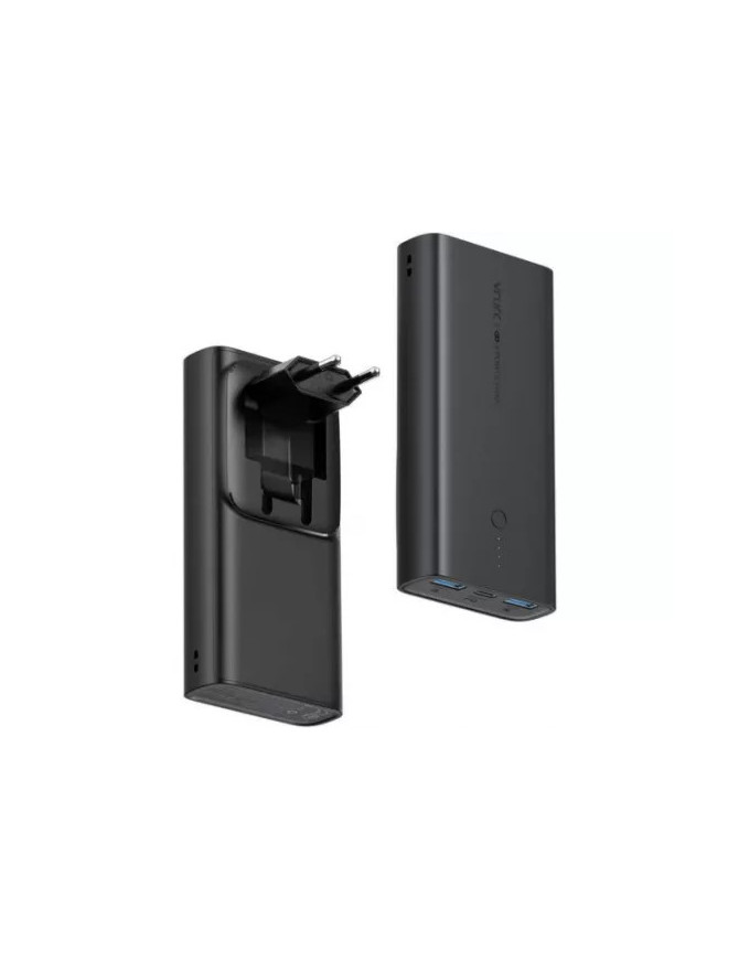 PowerBank VEGER Ace W1146, 10000 mAh, 2 x USB Type-A, USB Type-C, Black
