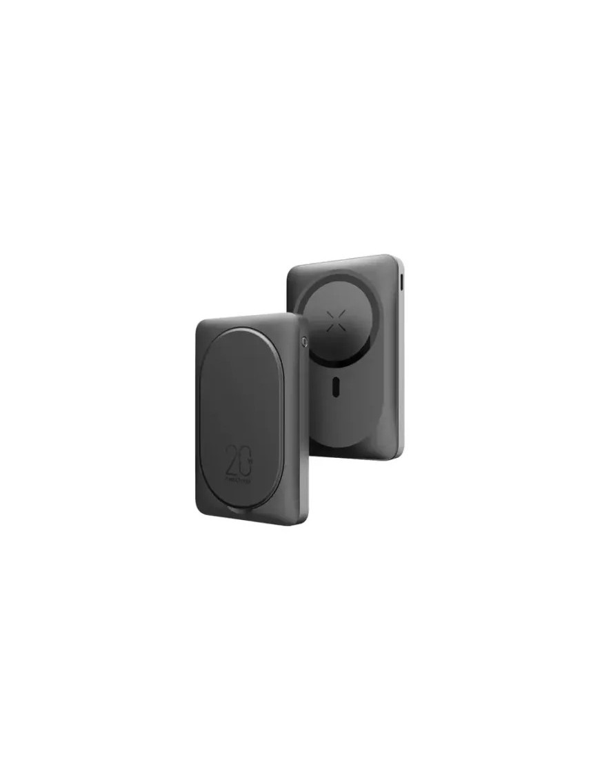 PowerBank VEGER MagOn Pro W1175, 10000 mAh, USB, USB Type-C, Lightning, micro USB, Wireless, Black