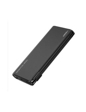 PowerBank VEGER TC130 W2503, 25000 mAh, 1 x USB Type-A, 1 x USB Type-C, 1 x Lightning, Black