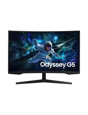 Monitor Gaming LED Curbat SAMSUNG Odyssey G5 G55C LS32CG552EUXEN, 32" QHD, VA, 165 Hz, 1ms, Black