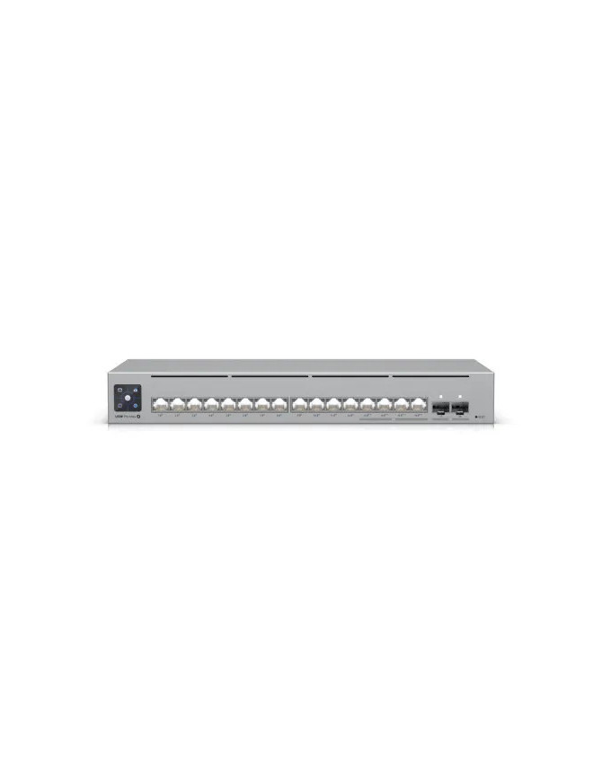 Switch PoE Ubiquiti UniFi cu 16 porturi multi-gigabit 2,5G/1G, 2xSFP+, managed L3 - USW-PRO-MAX-16-POE