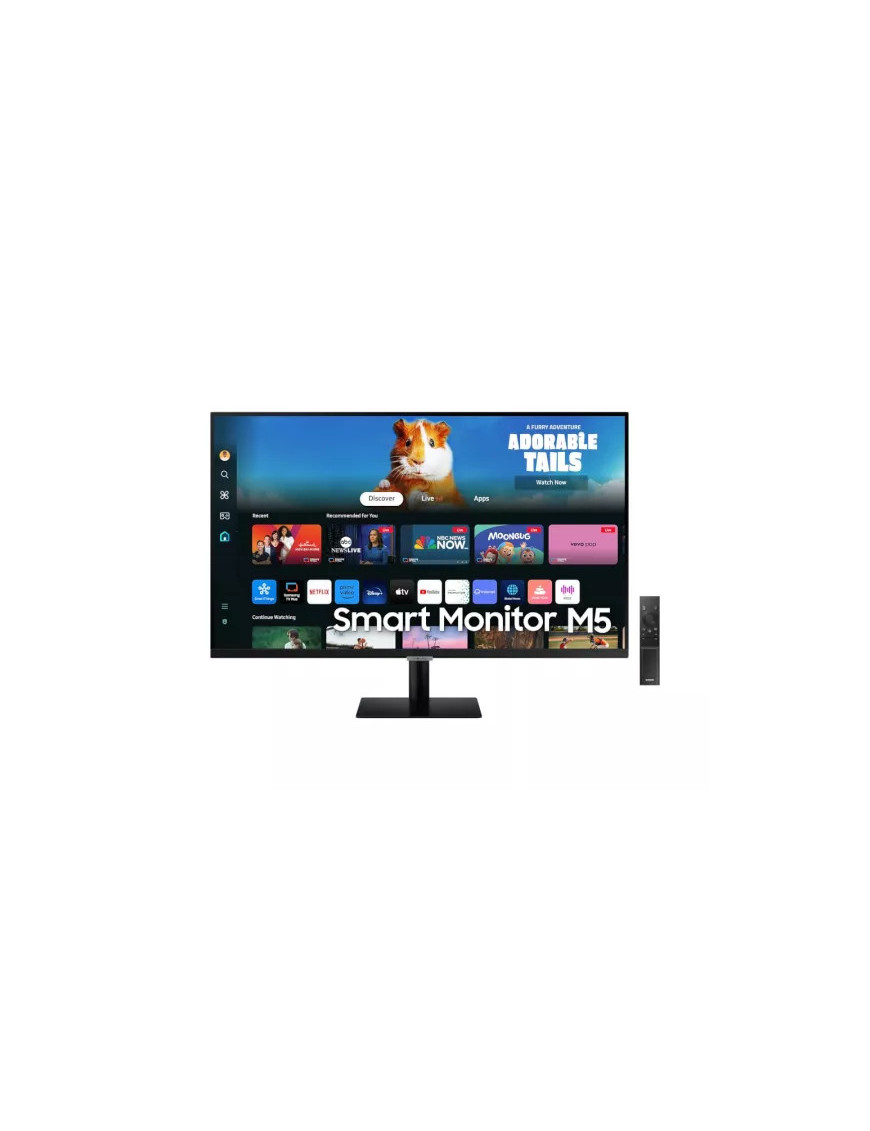 Monitor LED SAMSUNG M5 LS32DM500EUXDU, 32" Full HD, VA, 60 Hz, 4ms, Black