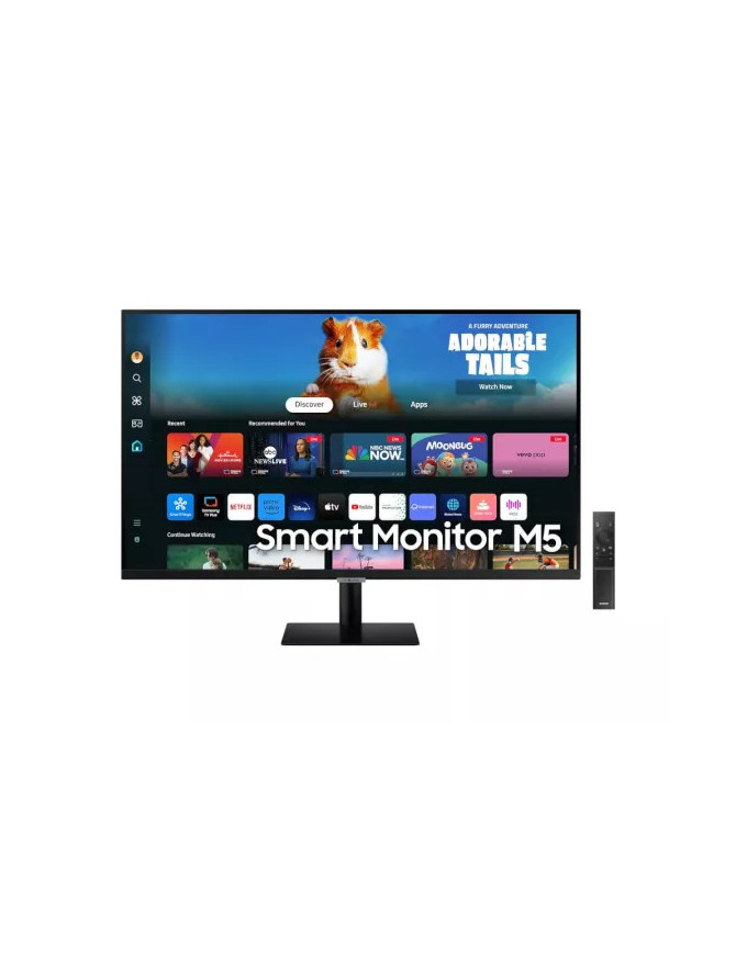 Monitor LED SAMSUNG M5 LS32DM500EUXDU, 32" Full HD, VA, 60 Hz, 4ms, Black