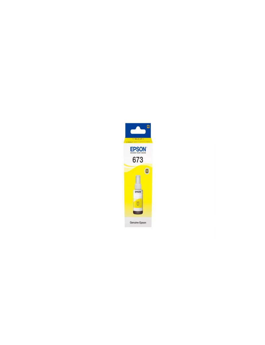 Cerneală Epson 673 C13T67344A Galben – Refill Original pentru Sisteme EcoTank