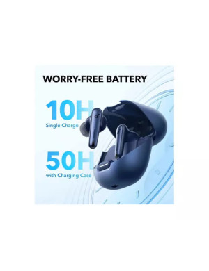 Căști wireless ANKER SoundCore Liberty 4 NC A3947G31 cu Bluetooth 5.3 și ANC 2.0 - Albastru