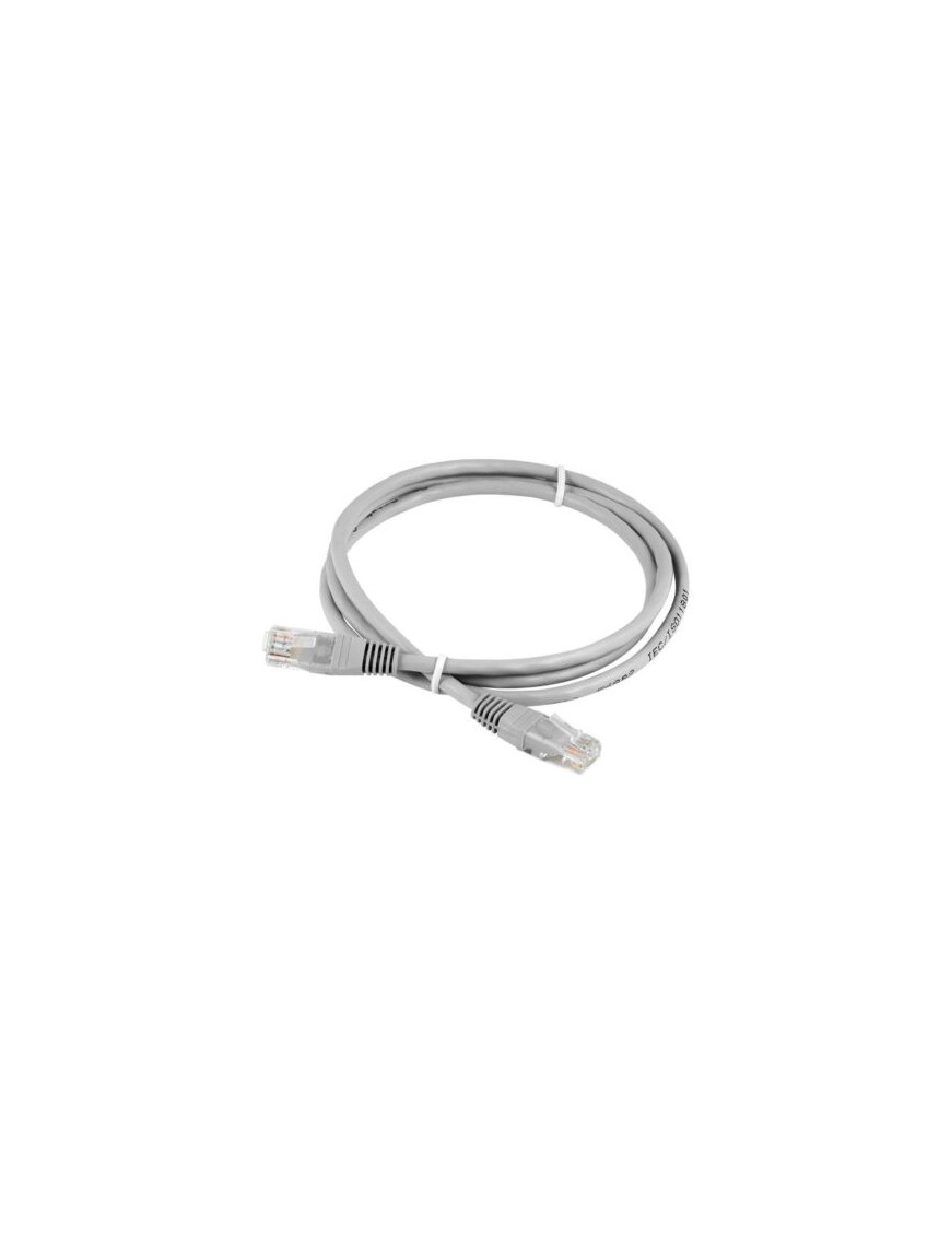 Cablu UTP cu mufe HCT CAT6 2m Gri – Conectivitate Gigabit stabilă