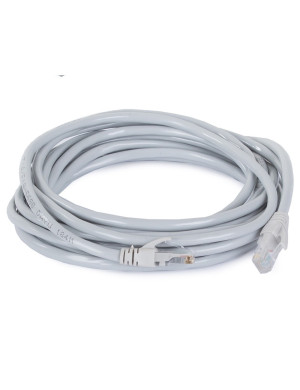 Cablu de rețea UTP HCT Cat6 5m Gri cu mufe RJ45 preinstalate