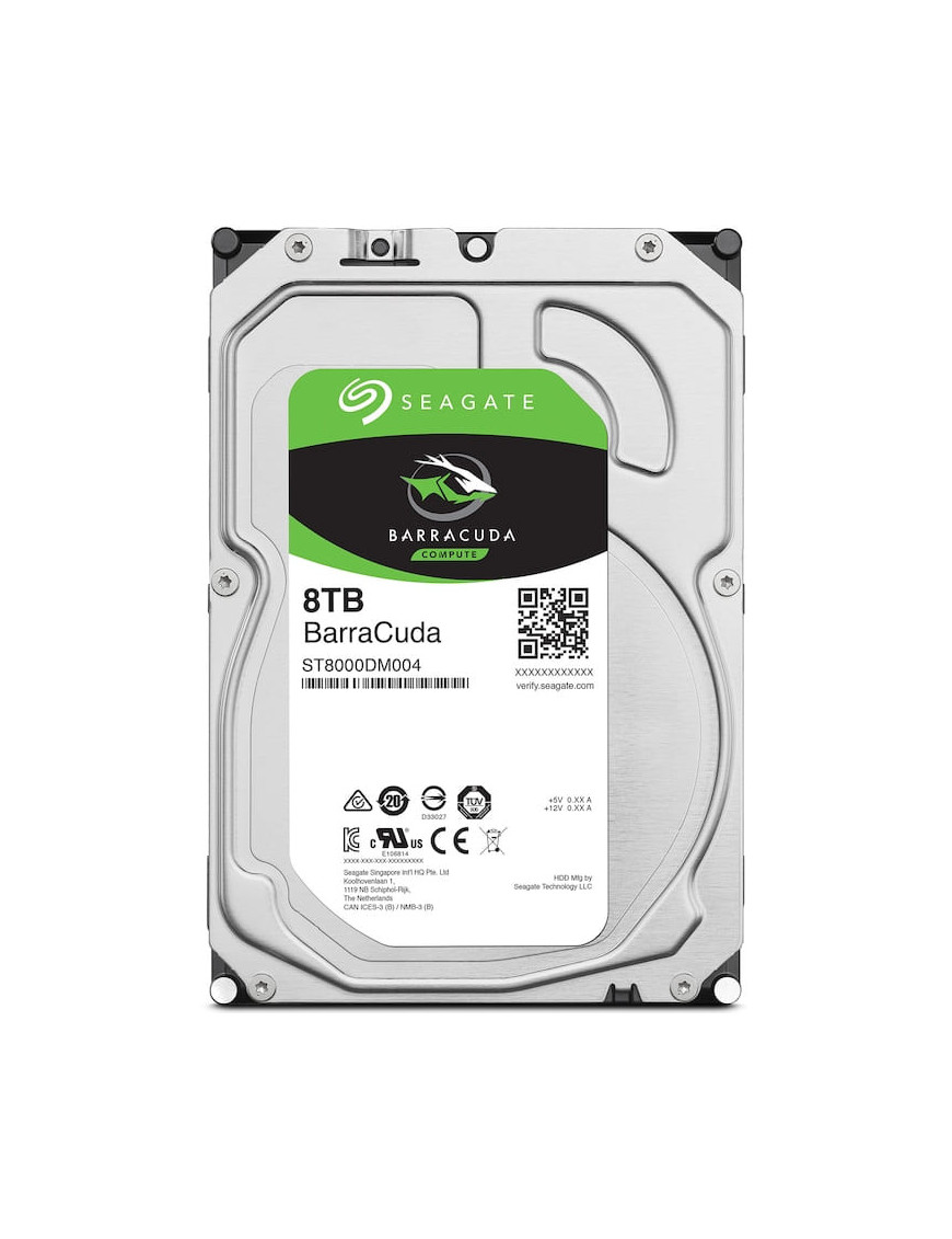 HDD SEAGATE BarraCuda ST8000DM004, 8TB, 5400 RPM, 256MB cache, SATA III