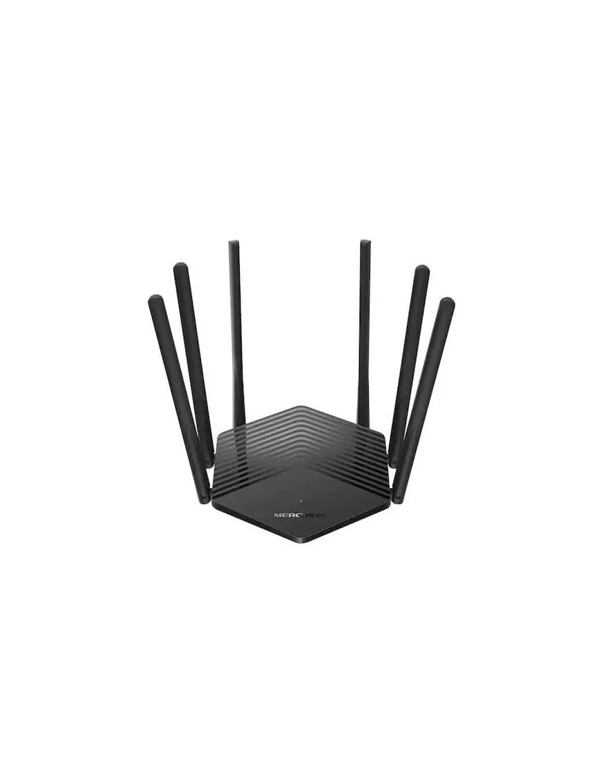 Router Wireless Gigabit MERCUSYS MR50G AC1900, Dual-Band 600 + 1300 Mpbs, negru