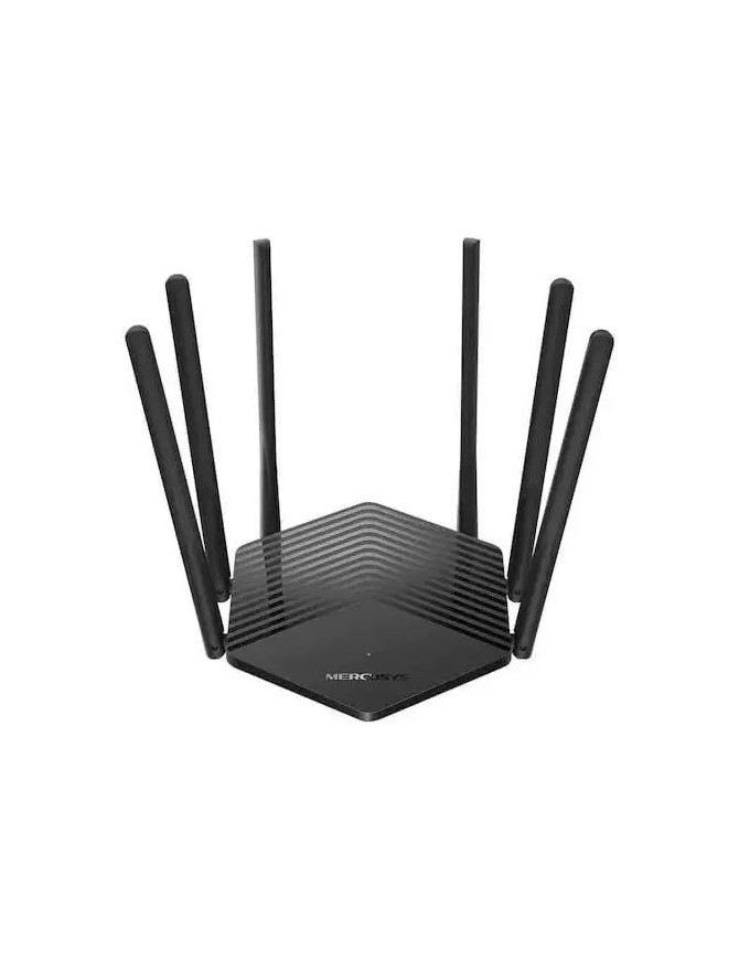 Router Wireless Gigabit MERCUSYS MR50G AC1900, Dual-Band 600 + 1300 Mpbs, negru