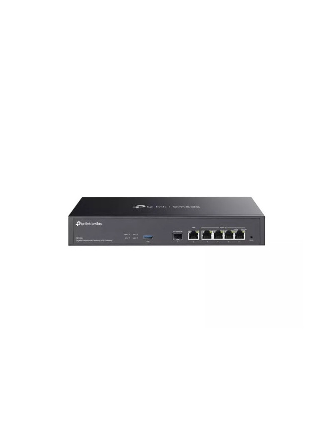 Router TP-LINK ER7406, 4 x porturi LAN, 1 x porturi WAN, Black