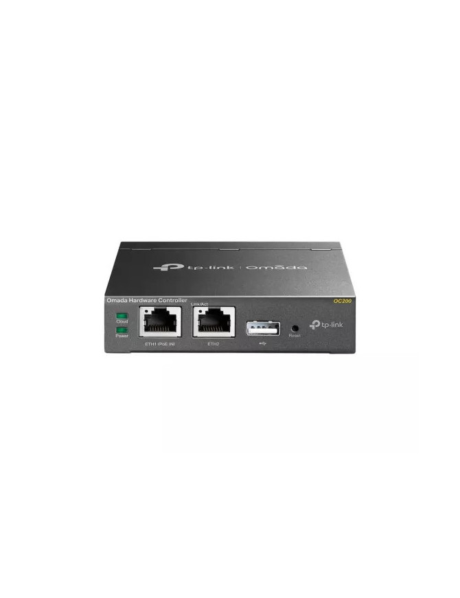 Controller TP-LINK Omada Cloud OC200, 1 × Port USB 2.0, 1 × Port Micro USB, Black