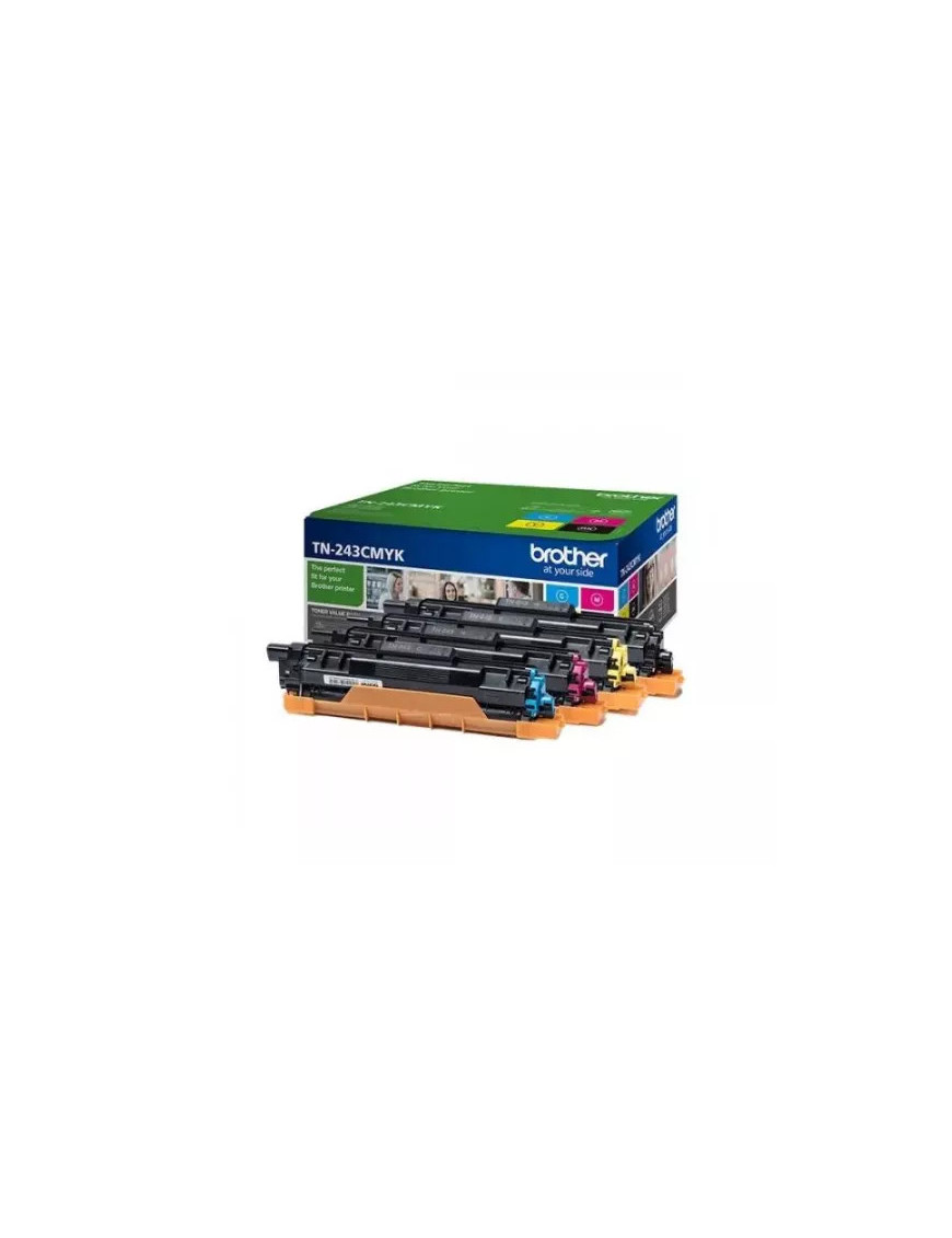Set tonere originale Brother TN243CMYK – Black, Cyan, Magenta, Yellow