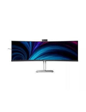 Monitor LED curbat PHILIPS 49B2U6903CH/00, 48.8" DQHD, VA, 4ms, 100 Hz, Black/Silver