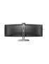 Monitor LED curbat PHILIPS 49B2U6903CH/00, 48.8" DQHD, VA, 4ms, 100 Hz, Black/Silver