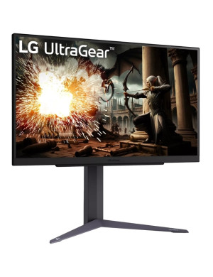 Monitor LED LG Gaming UltraGear, 27GS75Q-B, 27 inch, QHD, IPS, 1 ms, 200 Hz, FreeSync & G-Sync, Black
