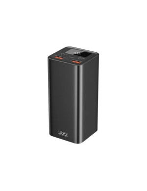 PowerBank XO PB97, 20000 mAh, 65 W, 2 x USB-C, 2 x USB-A, Black