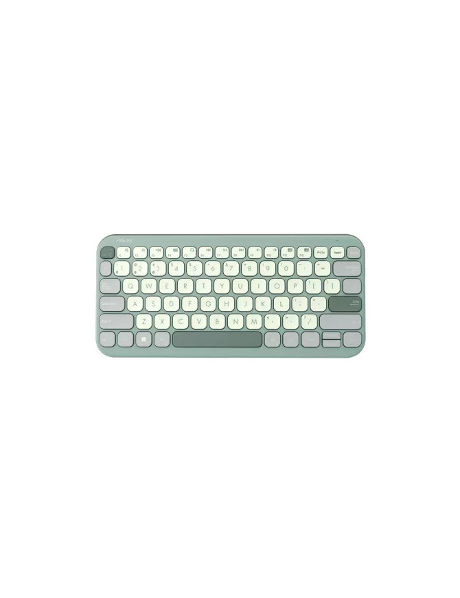 Tastatura Wireless ASUS Marshmallow KW100 Green Tea Latte – design compact, silențios și elegant