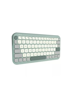 Tastatura Wireless ASUS Marshmallow KW100 Green Tea Latte – design compact, silențios și elegant