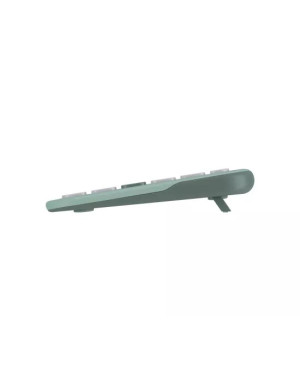 Tastatura Wireless ASUS Marshmallow KW100 Green Tea Latte – design compact, silențios și elegant