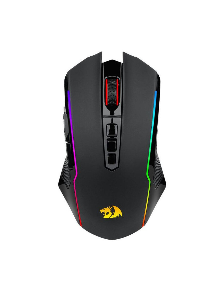 Mouse gaming wireless REDRAGON Nix M914-RGB, 5000 dpi, Optic, RGB, Black