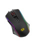 Mouse gaming wireless REDRAGON Nix M914-RGB, 5000 dpi, Optic, RGB, Black