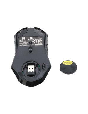 Mouse gaming wireless REDRAGON Nix M914-RGB, 5000 dpi, Optic, RGB, Black