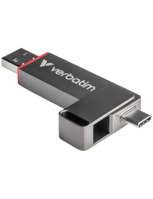Memorie USB Verbatim 32040, USB-C/USB-A USB, 256GB, Gri