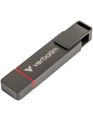 Memorie USB Verbatim 32040, USB-C/USB-A USB, 256GB, Gri