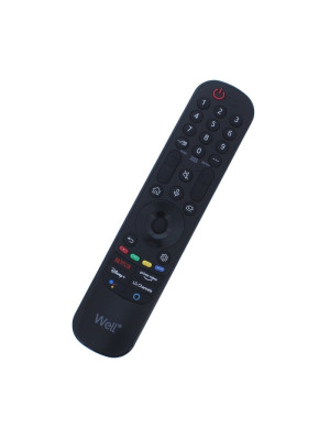 Telecomanda universala pentru televizoare LG, Well RC-UNIV-LG02-WL, Black